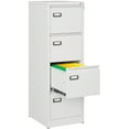 thumbnail image 1 of STANI 4 Drawer File Cabinets with Lock, Metal Filing Cabinet for Home Office, Steel Lockable Storage Cabinets to Hanging Letter/Legal/A4,Assembly Required(White), 1 of 9
