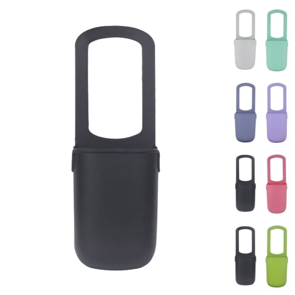 Silicone Universal Cup Holder, Foldable Removable Drink Holder for Stroller Bike Wheelchair Scooter