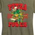 thumbnail image 2 of Teenage Mutant Ninja Turtles - Pizza Power - Women's Short Sleeve Graphic T-Shirt, 2 of 5