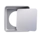 thumbnail image 2 of Bandeja para hornear YONGSHENG molde para pasteles cuadrado de aluminio anodizado 6 pulgadas plata, 2 of 5