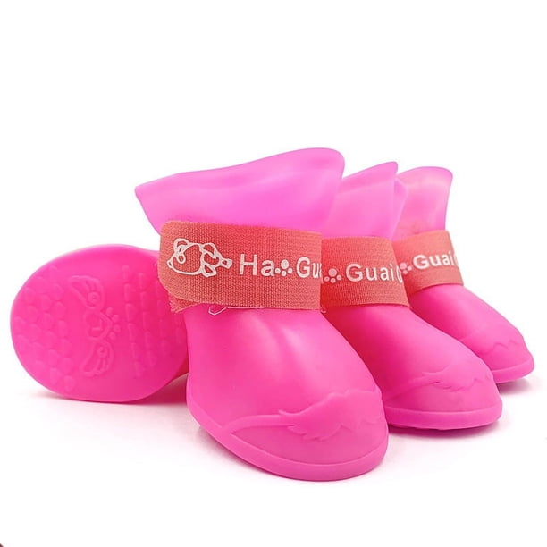 Keep Your Pet's Paws Dry and Protected with Waterproof Rain Shoes!