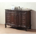 thumbnail image 3 of Stufurhome 48 Inches Saturn Single Sink Vanity with Baltic Brown Granite Top, 3 of 7