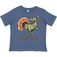 thumbnail image 3 of Inktastic Clever Turkey Thanksgiving Dinosaur Boys or Girls Toddler T-Shirt, 3 of 5