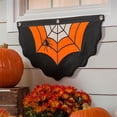 thumbnail image 2 of Small Halloween Spider Web Cotton Bunting, 2 of 4