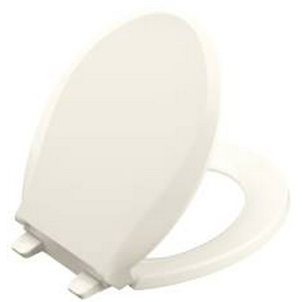 Kohler Cachet QuietClose Round Toilet Seat With Lid, Biscuit Walmart