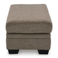 thumbnail image 5 of Signature Design by Ashley Stonemeade Upholstered Ottoman, Nutmeg, 5 of 7