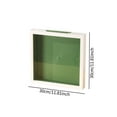 thumbnail image 5 of Elodie Shadow Box Frame Memory Box Compact Multifunctional Deep Box Frame Keepsakes Box Beige and Green, 5 of 5