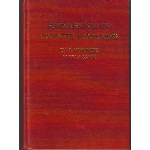 Pre-Owned Fundamentals of Computer Algorithms (Computer Software Engineering Series), 9780716780458, 0716780453, Hardcover, 14th Printing edition