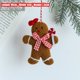 thumbnail image 3 of Colgantes para árbol de Navidad, decoración para colgar, 2025, pequeñas campanas, lazos, estrellas, bolsas de la suerte, alce, Papá Noel, copo de nieve para niños, Año Nuevo, 3 of 5