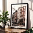thumbnail image 4 of 10th Street Architecture, East Village 01 - Manhattan New York Photography Black Framed Wall Art Print 12 x 18 inches, 4 of 8