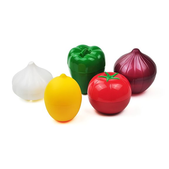 ACDANC Clear Plastic Airtight Vegetable Food Storage Container