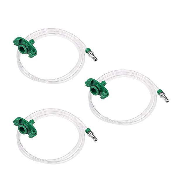 Conector de dispensador de pegamento de jeringas de tubo de aire de 50cc 3 piezas