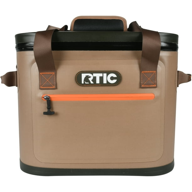 RTIC Soft Pack Insulated Cooler Bag 30 Cans Tan