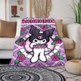 thumbnail image 3 of Manta con patrón de dibujos animados Kuromis, manta ligera para sala de estar, dormitorio, habitación de niños, manta cálida, regalo de Navidad, 3 of 5