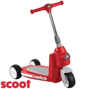 HALO Rise Above Jr Lil' Switch 2-in-1 Rider - Scooter for Ages 1+ Red