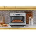 thumbnail image 3 of GE 1500-Watt Digital Air Fry 8-in-1 Toaster Oven with Convection and Removable Crumb Tray, Stainless Steel, 3 of 11