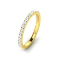 thumbnail image 3 of 1/2 Carat TW Diamond Wedding Band in 10k Yellow Gold (G-H, I1-I2), 3 of 5