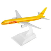 16cm DHL B757 Cast Planes Airplane Model Simulation Aircraft Model Aviation Model Aircraft Kits for Collection and Gift