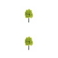 thumbnail image 4 of Yuarrent 20 Uds. Modelo de decoración de casa de árbol, diseño de construcción, paisaje de ferrocarril, planta de plástico, juguetes para niños, 4cm 2piezas Yuarrent CBP446116, 4 of 5