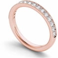 thumbnail image 2 of 3/8 Carat T.W. Diamond 14kt Rose Gold Wedding Band, 2 of 5