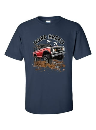 : Rare Breed T-Shirt Bronco by Ford Licensed Men's Tee :  Clothing, Shoes & Jewelry