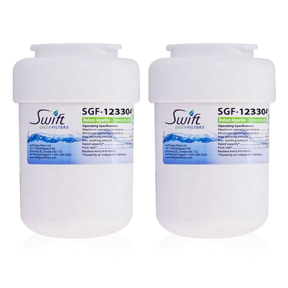 Swift Green Filters SGF-123304 Replacement for Amana 1252704 Refrigerators Water Filters(Pack of 2)