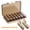 Brown, variant on KUEON Weekly Pill Organizer 3 Times a Day, 7 Day Detachable Pill Box (Black)