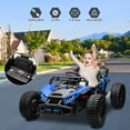 thumbnail image 4 of 24v Ride On Toys for Big Kids, Eletric UTV With Remote Control, Big Wheel, 4 Shock Absorbers, Dual 130W Motors, LED Ligjt, Music, 4 of 7
