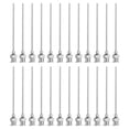 thumbnail image 1 of Uxcell 24 Pcs 17G 2 Inch Blunt Tip Dispensing Needle with Lure Lock for Refilling Liquid Inks Adhesives, 1 of 5