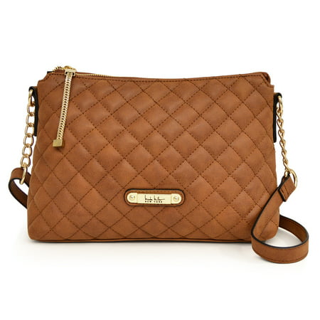 Nicole Miller New York Saddle Lena Quilted Crossbody