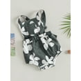 thumbnail image 4 of Bagilaanoe Newborn Baby Girl Rompers Print Sleeveless Bodysuit 3M 6M 12M 18M Infant Casual One Piece Jumpsuit, 4 of 9