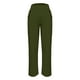 thumbnail image 3 of WILLBEST Pantalones Casuales para Mujer, con Botones, Cintura Alta, Pierna Ancha, Elásticos, con Cordón, Cómodos, Rectos, Largos, con Bolsillos. Mediana, 3 of 3