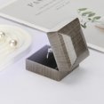 thumbnail image 3 of Bamboohart Wooden Wedding Ring Earring Gift Box with LED Light  Small Velvet Lining Jewelry Ring Display Holder Case for Proposal Wedding Engagement (Style 3), 3 of 7