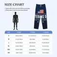 thumbnail image 4 of Logiee Happy Veterans Day Print Pajama Pants for Men,Men’s Pajama Bottoms,Mens PJ Pants with Pockets & Button Fly-Large, 4 of 6