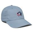 thumbnail image 3 of Men's Levelwear Gray Columbus Blue Jackets Matrix Adjustable Hat, 3 of 4