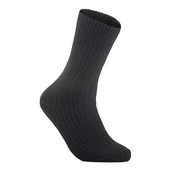 Meso Men's 1 Pair Wool Knitted Socks One Size 9-11 Black