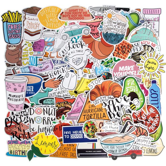 aesthetic stickers phone cases