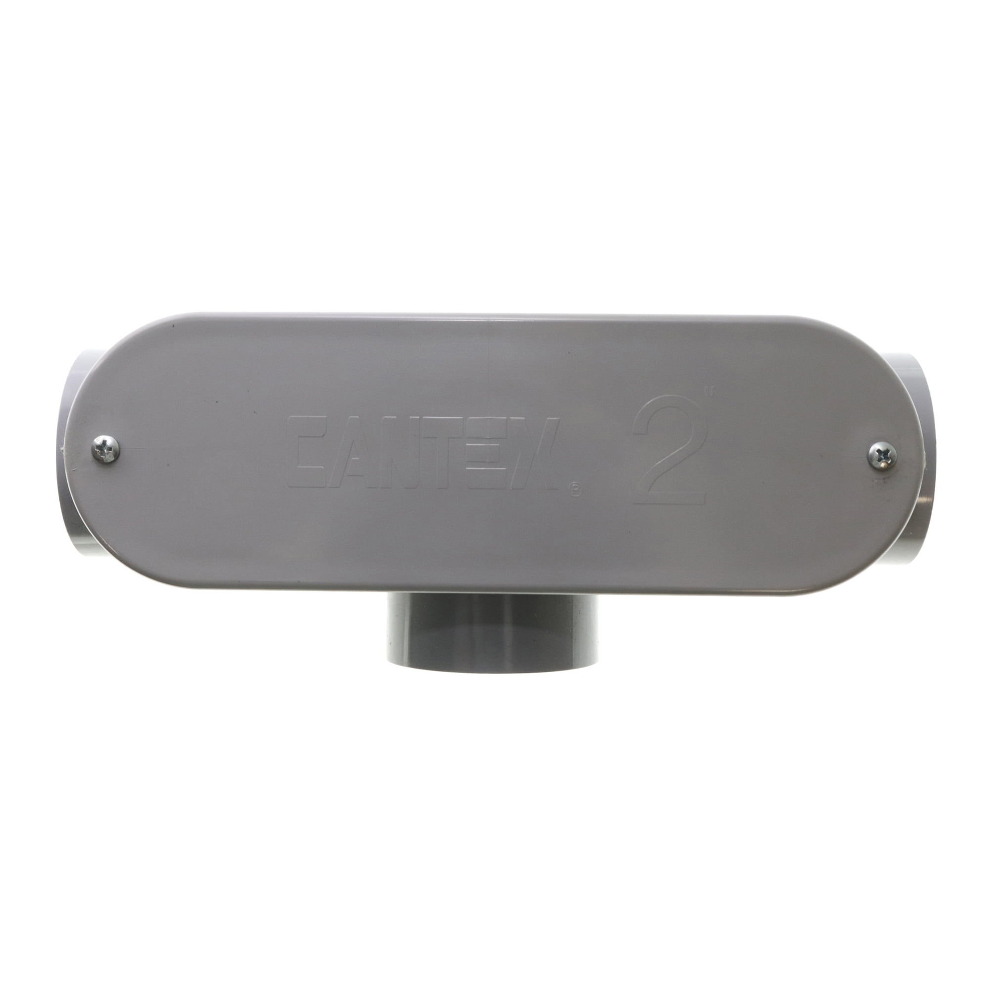 CrouseHinds T200NM NonMetallic PVC TypeT Conduit Body, 2Inch, (5