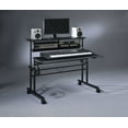 thumbnail image 4 of Musiea BE100 Series Sit-Stand Music Recording Studio Desk Workstation w/2x3U Rack, 4 of 5