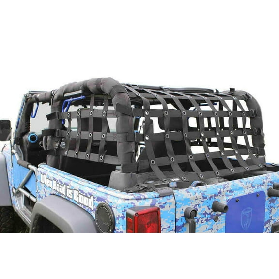 Steinjäger Tops and Covers Wrangler JK 2007-2018 Cargo Nets 2 Door Black