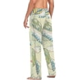 thumbnail image 6 of Cute Sea Turtles Ghost Pajama Pants, Men's Lounge Pants Light with Drawstring and Pockets, Christmas New Year Birthday Father's Day Gifts, Medium, 6 of 7