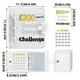 thumbnail image 2 of Carpeta vertical de ahorros | Álbum de tres agujeros con clip de hierro | Organizador de sobres de PVC para dinero | Libreta de ahorros para presupuestos | Tarjetero compacto y duradero para viaj, 2 of 3