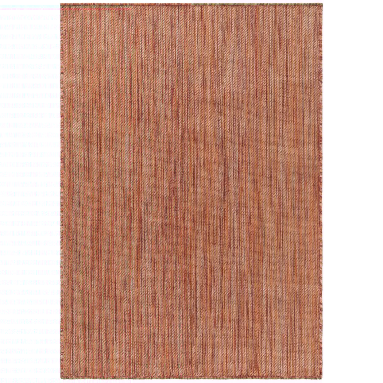 thumbnail image 3 of SAFAVIEH Beach House Tayler Solid Indoor/Outdoor Area Rug, Rust, 5'3" x 7'6", 3 of 7