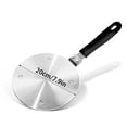 thumbnail image 2 of Induction Heat Distributor Plate Stainless Steel Induction Adapter Detachable Handle Cooking Tool for Induction Cooktop, 2 of 8