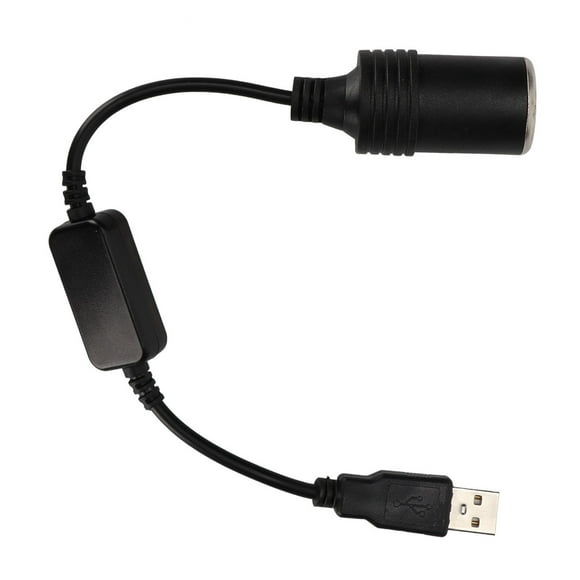 Car Female ConverterUSB 5V to 12V Cigarette Lighter Adapter Cigarette Lighter Socket Professionally Tested