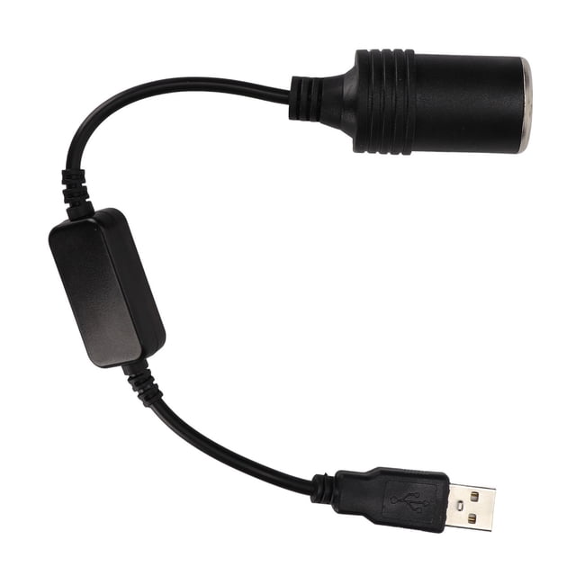 Accesorios para el coche, USB 5V a 12V, adaptador para encendedor de cigarrillos Vto V, diseño aerodinámico
