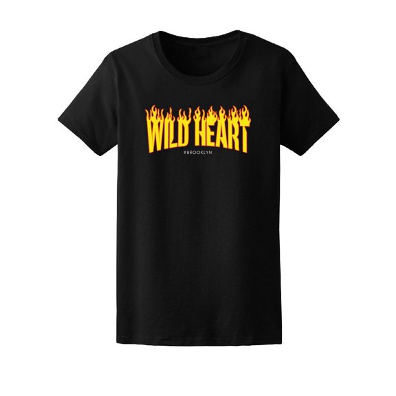 Wild Heart On Fire Tee Men's -Image by Shutterstock