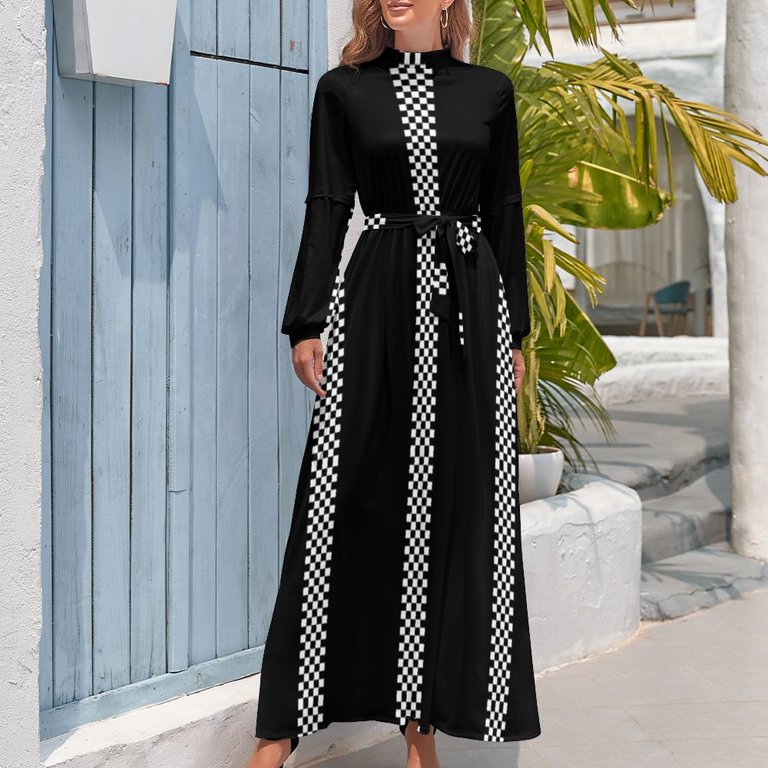 Ska Long Dress Casual dresses Long dresses summer women's suit