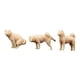 thumbnail image 3 of 3 Piezas Figura Mini Figura Mini Perro Resina Animales Miniatura Escena Modelo Decorativo Adecuado para Colección Cumpleaños Fotografía, 3 of 9