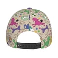 thumbnail image 6 of Balery Baseball Cap Adjustable Size for Running Workouts and Outdoor Activities All Seasons Dad Hat(Colorful Poodle Dog), 6 of 9